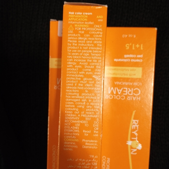 4/$25- Reyton Ash Blonde Hair Colour Cream - Picture 7 of 7
